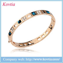 Stylish mens jewelry india crystal bracelet stainless steel bangle dubai gold jewelry bangles